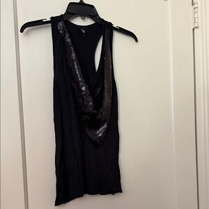 Love tease Black Sequin Women's Top size S